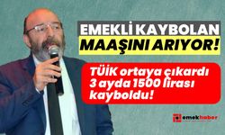 Emekli kaybolan maaşını arıyor! TÜİK ortaya çıkardı 3 ayda 1500 lirası kayboldu!