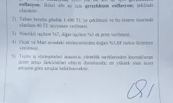 İşte Bakan Işıkhan'ın imzaladığı zam teklifi!