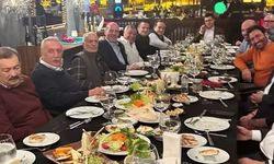 Başsavcı ve avukat oğlu eski ve yeni siyasilerle aynı iş yemeğinde