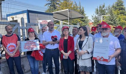 DİSK, Toplu Sözleşme Yetkisi için Bakanlık önünde toplandı!