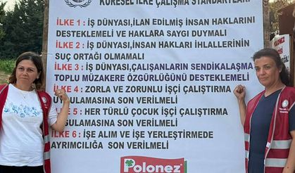 İşçiler, işverene sözleşmeyi hatırlattı!