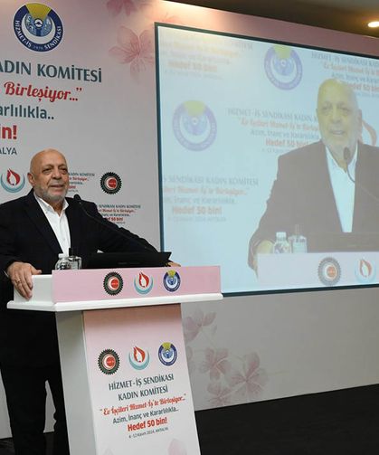 Hak-İş Başkanı Arslan: 1,5 milyon ev işçisi için yeni bir mücadele başlattık!