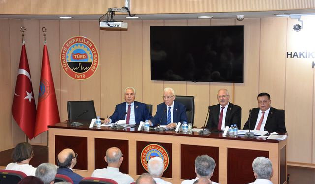 TÜED Başkanlar Kurulu: “En düşük emekli aylığı asgari ücret kadar olmalı”