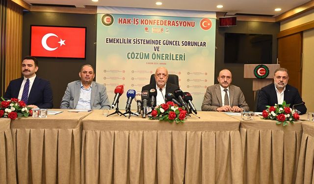 HAK-İŞ Başkanı Arslan: Emekli maaşlarını yüzde 50 artırmak mümkün