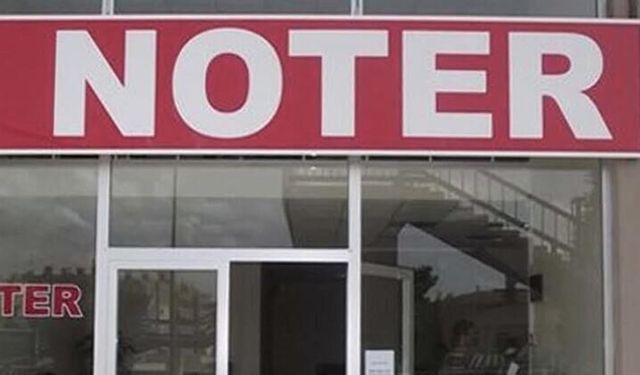 2026 Yılı Noterlik Ücret Tarifesinde değişiklik yapıldı