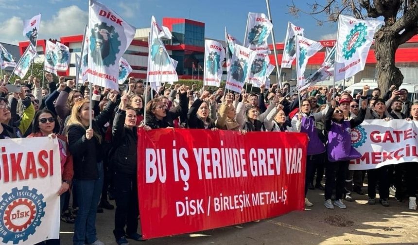 İzmir'deki ABD şirketinde grev kararı alındı