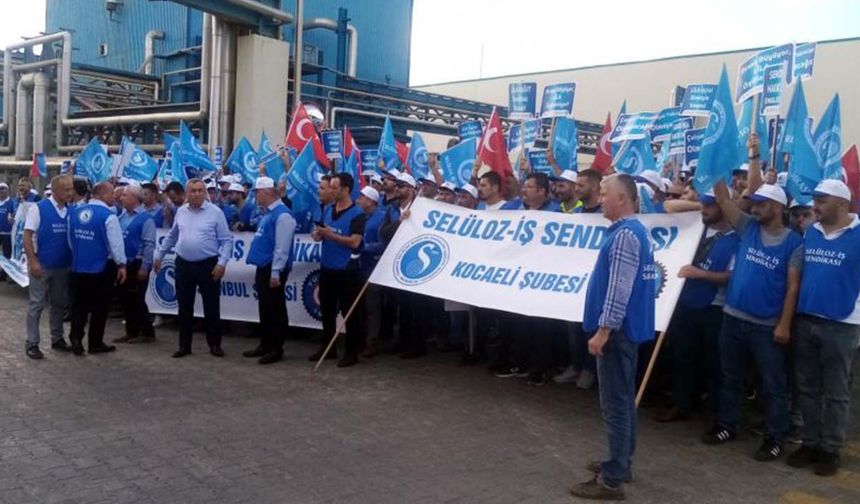 Lila Kağıt örgütlenmesinde mutlu son! Selüloz-İş Sendikası anlaşmanın detaylarını açıkladı!