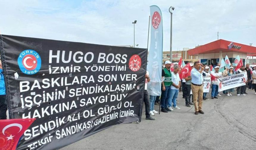 Hugo Boss'ta sendikal haklar engelleniyor! Bin işçi işten atıldı