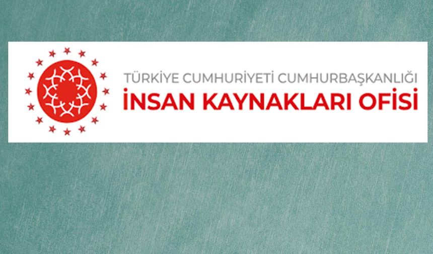 İnsan Kaynakları Ofisi Başkanlığı sınavsız personel alıyor!