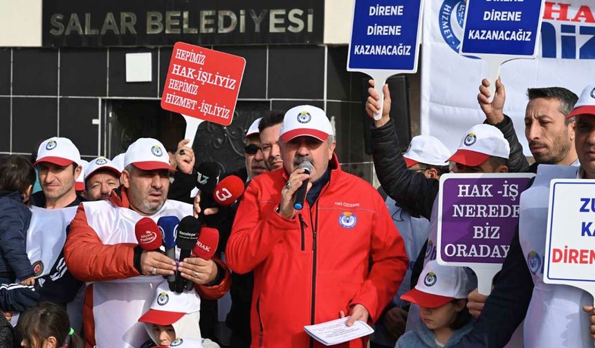 Hizmet-İş’ten Salar Belediyesi’nde işten çıkarmalara tepki