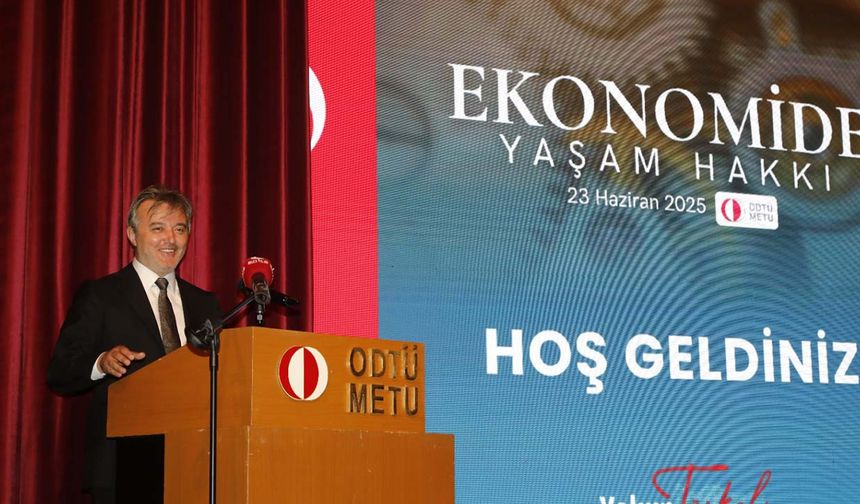 Yakup Türkal ODTÜ’de ‘Ekonomide Yaşam Hakkı’ modelini tanıttı: Devlete yük getirmeden gelir paylaşımı