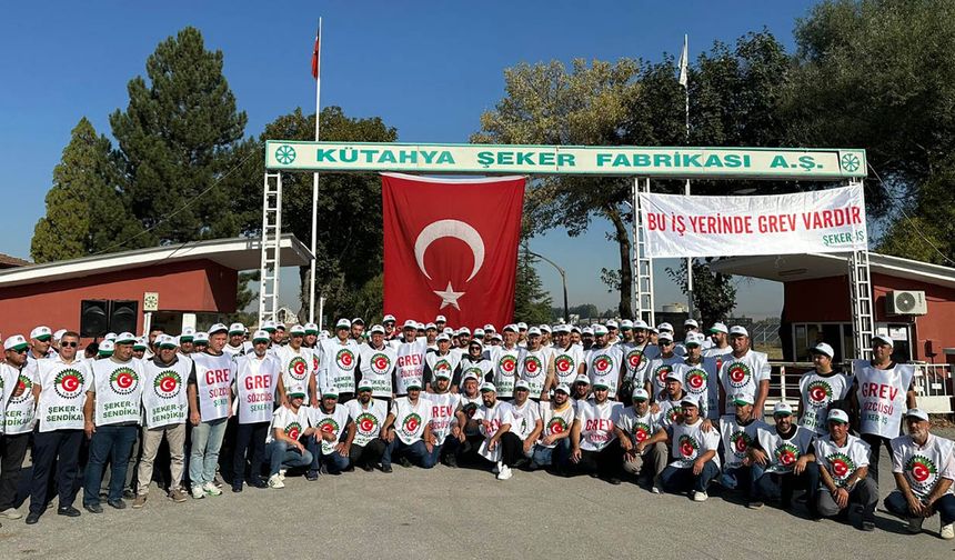 Emeğin iradesi sandıktan çıktı: Kütahya Şeker işçileri grev kararı aldı