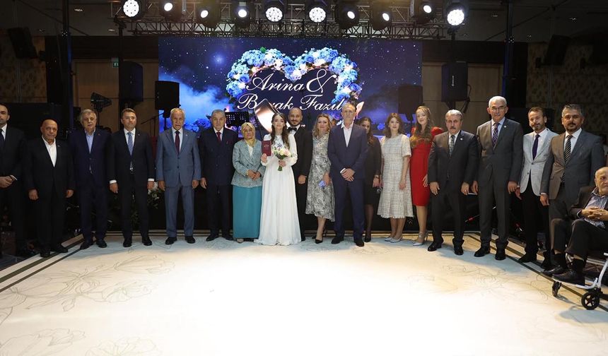 Settar Aslan’ın oğlu Burak Fazıl, Nataliya Radin ile dünyaevine girdi