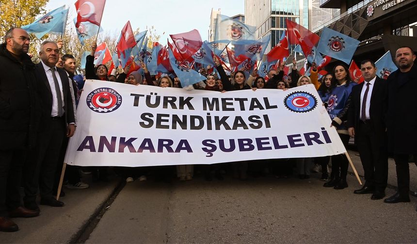 Türk Metal’den MESS’e karşı dört ilde eş zamanlı eylem: “Enflasyonun altında zamma geçit yok”