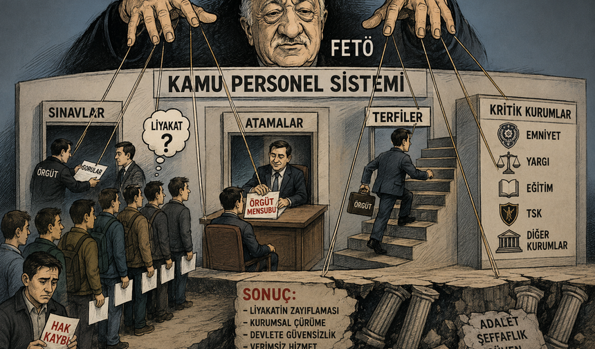 FETÖ'nün Kamu Personel Sistemine verdiği zararlar